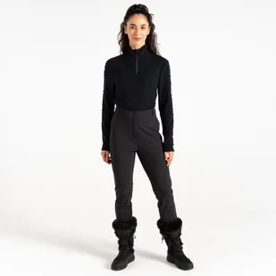 Dare 2b - Damskie Spodnie Narciarskie Sleek IV Czarny, Rozmiar: 34 R - Spodnie damskie - miniaturka - grafika 1