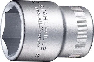 Stahlwille Nasadka 3/4" 27mm, 6-kątna, krótka - Klucze i nasadki - miniaturka - grafika 1
