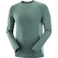 Koszulki sportowe męskie - KOSZULA MĘSKA SALOMON CROSS RUN LS M C22651 - miniaturka - grafika 1