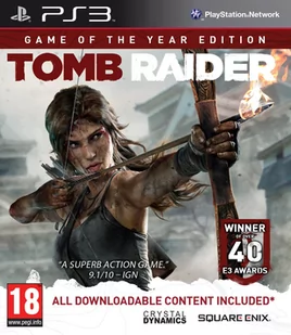 Tomb Raider Game of the Year Edition PS3 - Gry PlayStation 3 - miniaturka - grafika 1