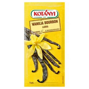 Kotanyi WANILIA W LASKACH 2G 343504 - Przyprawy i zioła sypkie - miniaturka - grafika 1