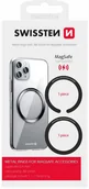 Uchwyty samochodowe do telefonów - Swissten Podkładki Metalowe do ETUI MagSafe Zestaw - miniaturka - grafika 1