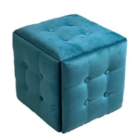 Fotele i pufy dla dzieci - Pufa GO GIFT PUF 5w1 Niebieski - miniaturka - grafika 1