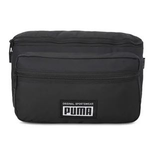 Nerka PUMA PUMA ACADEMY WAIST BAG PUMA BLACK 07840001 – Czarny - Nerki - miniaturka - grafika 1