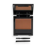Akcesoria i kosmetyki do stylizacji brwi - Makeup Revolution Bullet Brow Wosk do Brwi Dark Brown - miniaturka - grafika 1