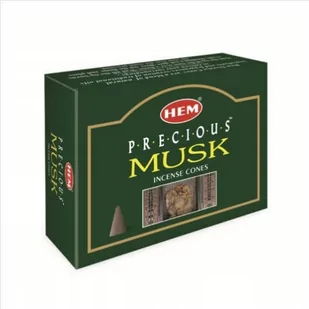 kadzidełka MUSK PRECIOUS (PIŻMO), stożkowe - Kadzidła i dodatki kadzidełka MUSK PRECIOUS (PIŻMO), stożkowe - Kadzidła i dodatki - miniaturka - grafika 1