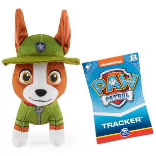 Psi Patrol: Mini Plusz (12 cm) Tracker - Maskotki i pluszaki - miniaturka - grafika 1