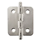 Zawiasy, okucia i inne akcesoria - Zawias ozdobny 40 x 35 mm stalowy Hettich - miniaturka - grafika 1