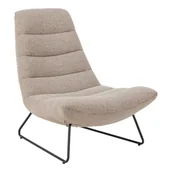 Fotele - Beżowy fotel relaksacyjny Milford – Actona - miniaturka - grafika 1