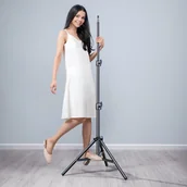 Statywy fotograficzne - Statyw trójnożny Wozinsky WRLD-00Y1S tripod wytrzymały statyw ze stali węglowej 1.7m matowy - czarny - miniaturka - grafika 1