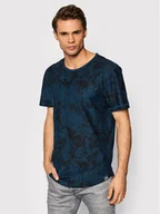 Koszulki męskie - Only & Sons T-Shirt Kari 22020342 Granatowy Regular Fit - miniaturka - grafika 1