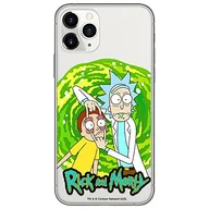 Etui i futerały do telefonów - ERT GROUP etui na telefon Iphone 11 PRO MAX, case oryginalny i oficjalnie licencjonowany przez Rick and Morty, wzór Rick & Morty 007, optymalnie dopasowane, plecki z TPU częściowo przeźroczyste - miniaturka - grafika 1