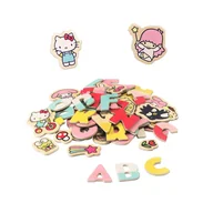 Zabawki interaktywne dla dzieci - Literki Magnetyczne drewniane Hello Kitty - miniaturka - grafika 1