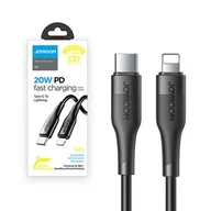 Kable USB - Joyroom kabel do szybkiego ładowania USB - Lightning Power Delivery 2,4 A 20 W 1,2 m biały (S-1224M3) S-1224M3 - miniaturka - grafika 1