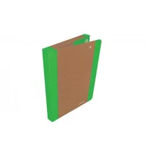 Donau Teczka na rzepy A4/3cm zielona 2074001FSC-06 - Teczki i skoroszyty - miniaturka - grafika 1