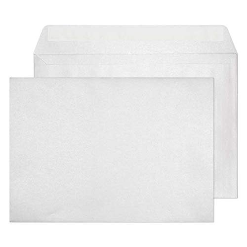 Blake Shine Pearlescent 229 X 324 Mm 120 gsm Portfel Odrywane I Zamykane Pl430 Biały Mrożony Pakiet 500