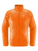 Kurtki męskie - Haglöfs Kurtka pikowana "Lim Mimic" w kolorze pomarańczowym - miniaturka - grafika 1