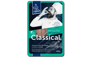 ﻿Śledzie Klasyczne W Oleju 0,24 Kg Litewskie Przysm - Konserwy i dania rybne - miniaturka - grafika 1