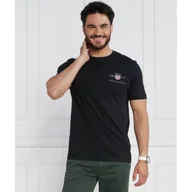 Koszulki męskie - Gant T-shirt | Regular Fit - miniaturka - grafika 1