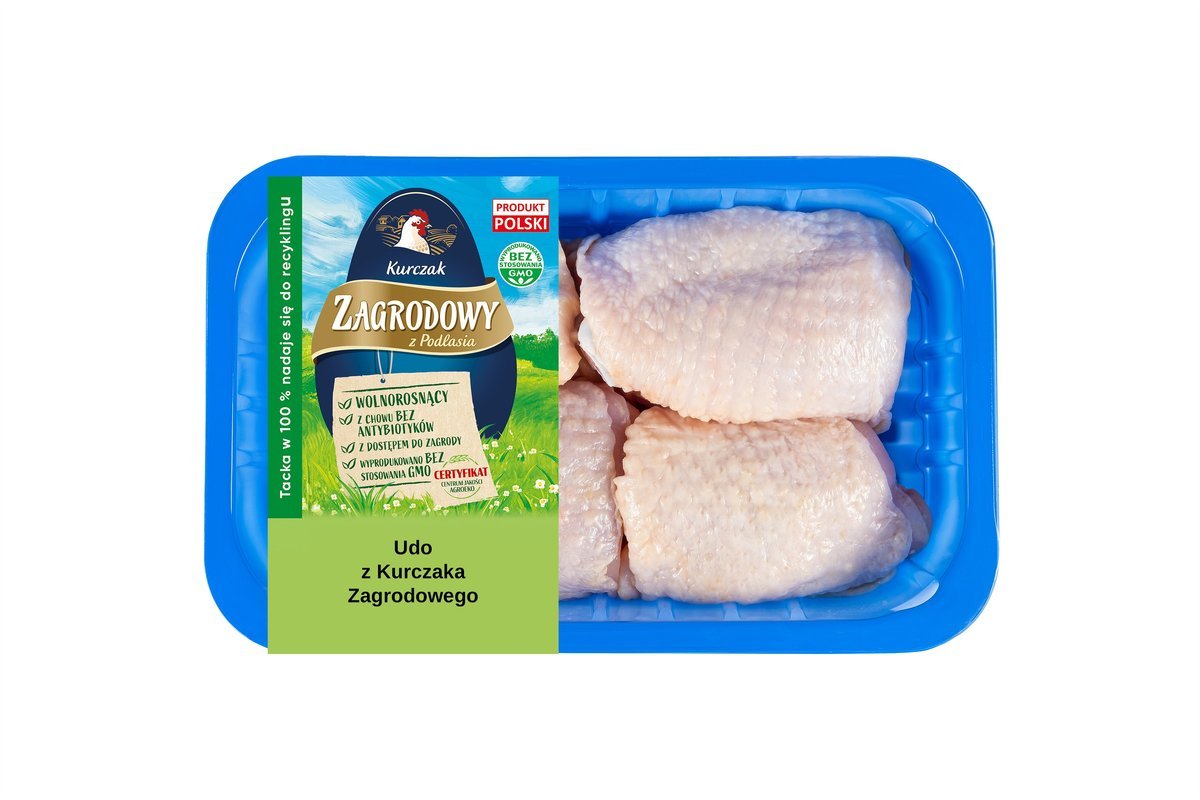 Mięso z uda kurczaka zagrodowego bez skóry i kości