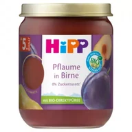 Desery dla dzieci - Hipp Gruszki ze śliwkami 160 g Bio - miniaturka - grafika 1