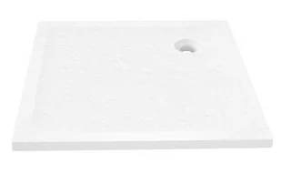 New Trendy B-0543 Brodzik MILD STONE akrylowy kwadratowy 100x100x4,5 biały - Brodziki prysznicowe - miniaturka - grafika 2