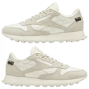 Reebok Klasyczne skórzane trampki męskie, Klasyczna biała klasyczna biała stiukowa, 41 EU - Trampki męskie - miniaturka - grafika 1