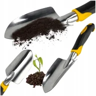 Grabie i motyki - Łopatka Ogrodowa Sadzenia Roślin Łopata Szeroka Ogrodnicza Ziemi Aluminiowa - miniaturka - grafika 1