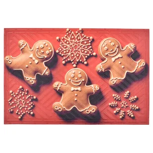 Wycieraczka materiałowa Pierniki 40 x 60 cm - Wycieraczki - miniaturka - grafika 1