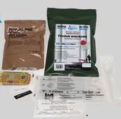 Dania dla dzieci - Posiłek wojskowy 10 gulasz z fasoli i kiełbasy danie MRE - miniaturka - grafika 1