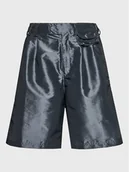 Spodenki damskie - Reebok Szorty materiałowe NAO SERATI HN9116 Szary Relaxed Fit - miniaturka - grafika 1