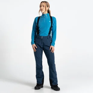 Dare 2b - Damskie Spodnie Narciarskie Diminish Ciemnoniebieski, Rozmiar: 16R - Spodnie damskie - miniaturka - grafika 1