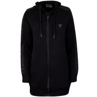 Bluzy damskie - Guess Damska Bluza Allie Long Hooded Sw Black V2Rq11K7Uw2 Jblk Xs - miniaturka - grafika 1