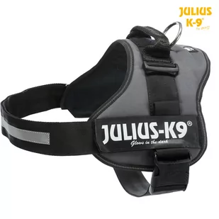 Julius-K9 Szelki dla psa Power Antracyt Rozm 3 - Szelki dla psów - miniaturka - grafika 1