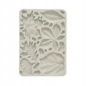 Akcesoria i części do ekspresów do kawy - Forma Foremka Silikonowa do odlewów Stamperia Forest liście mix - miniaturka - grafika 1