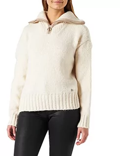 Swetry damskie - MUSTANG Damski sweter Carla Troyer Whisper White 2013, XS - grafika 1