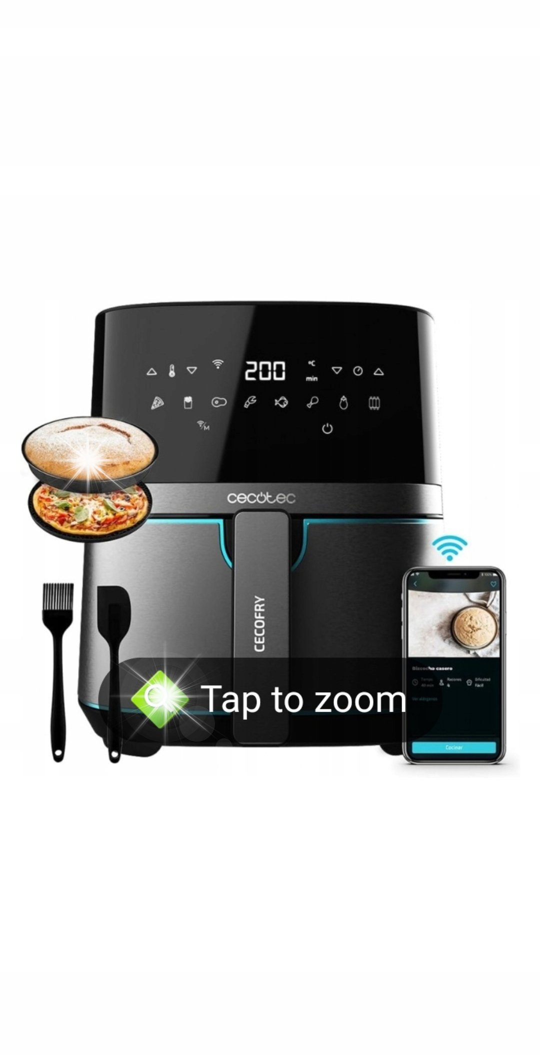 Cecotec Cecofry Full InoxBlack 5500 Pro 5,5 l