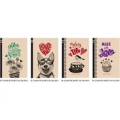 Szkolne artykuły papiernicze - Fresh Notatnik ozdobny 125x200/80K gładki - miniaturka - grafika 1