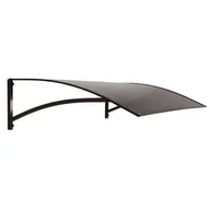 Daszki nad drzwi - Daszek ARCO PRO brąz 108 x 80 - miniaturka - grafika 1