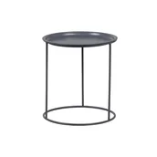Ławy i stoliki kawowe - WOOOD Stolik Ivar z tacą rozmiar M ciemnoszary 375445-A - miniaturka - grafika 1
