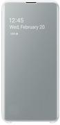 Etui i futerały do telefonów - Samsung Etui Clear View Cover do Galaxy S10e Biały EF-ZG970CWEGWW - miniaturka - grafika 1