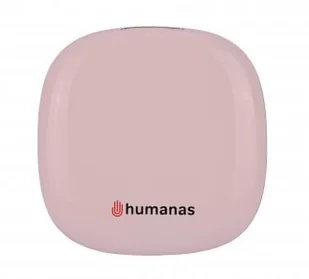 Lusterko kosmetyczne Humanas HS-PM01 z podświetleniem LED - różowe - Lusterka do makijażu - miniaturka - grafika 1