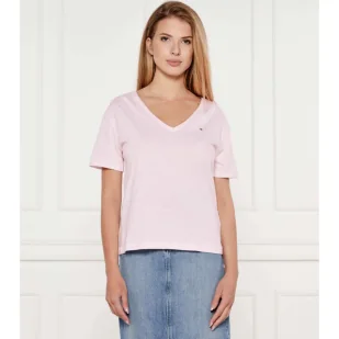 Tommy Hilfiger T-shirt Regular Fit - Koszulki i topy damskie - miniaturka - grafika 1