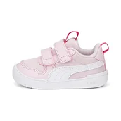 Buty dla dziewczynek - PUMA Baby PUMA Multiflex Mesh V Inf buty dziecięce, uniseks, wielokolorowy (Pearl Pink PUMA White Glowing Pink), 26 EU - miniaturka - grafika 1
