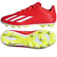 Piłka nożna - Buty piłkarskie adidas X Crazyfast Club FxG Jr (kolor Czerwony, rozmiar 38) - miniaturka - grafika 1