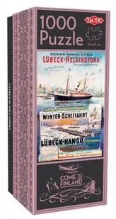 Puzzle 1000 Lübeck-Helsinki Come to Finland Tactic - puzzle - Puzzle - miniaturka - grafika 1