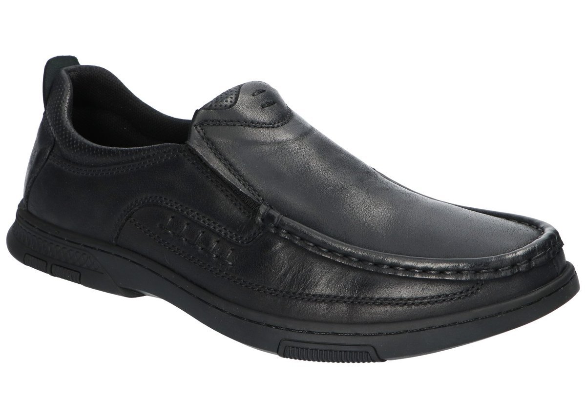 AMERICAN CLUB CY190 ELEGANCKIE SOLIDNE STYLOWE MOKASYNY PÓŁBUTY BUTY SKÓRZANE MĘSKIE BK 44