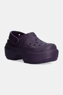 Baleriny - Crocs baleriny Stomp Mary Jane kolor czarny  209939 - miniaturka - grafika 1