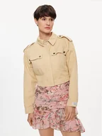 Kurtki damskie - Pepe Jeans Kurtka przejściowa Samantha PL402363 Beżowy Regular Fit - miniaturka - grafika 1
