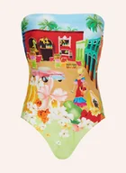 Stroje kąpielowe - Seafolly Strój Kąpielowy Bandeau Cuba blau - SEAFOLLY - miniaturka - grafika 1